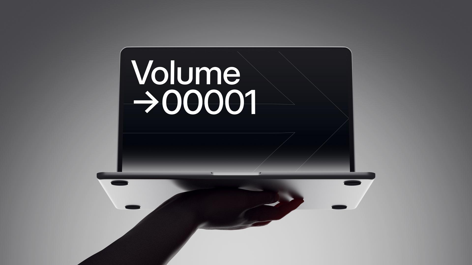 MacBook Mockups in Hands scene 4