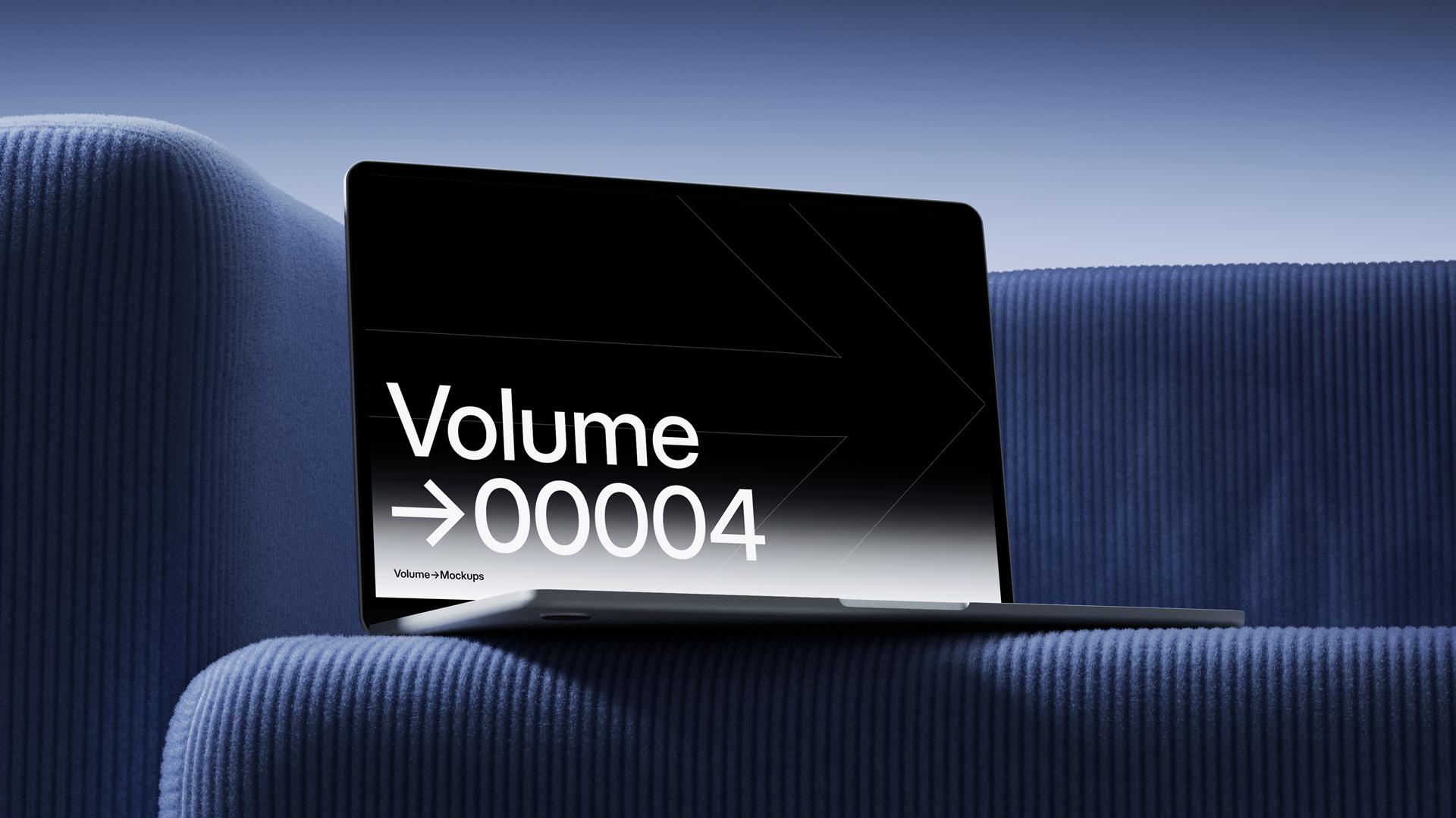 iPhone & MacBook Mockups On a Sofa scene 6