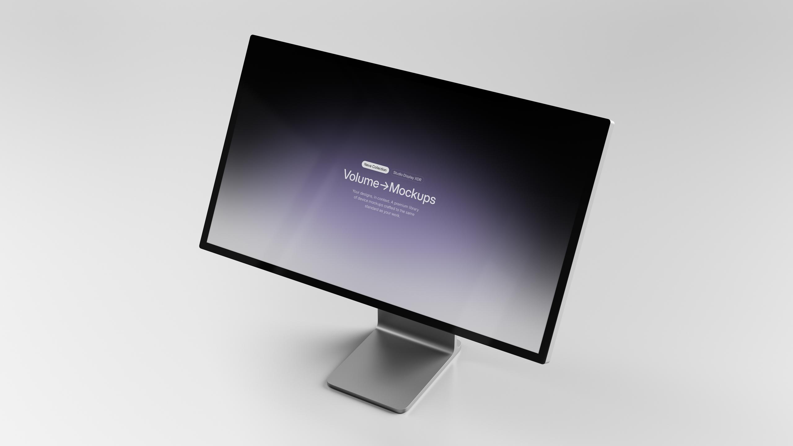 Neva Collection Studio Display XDR Mockups scene 3